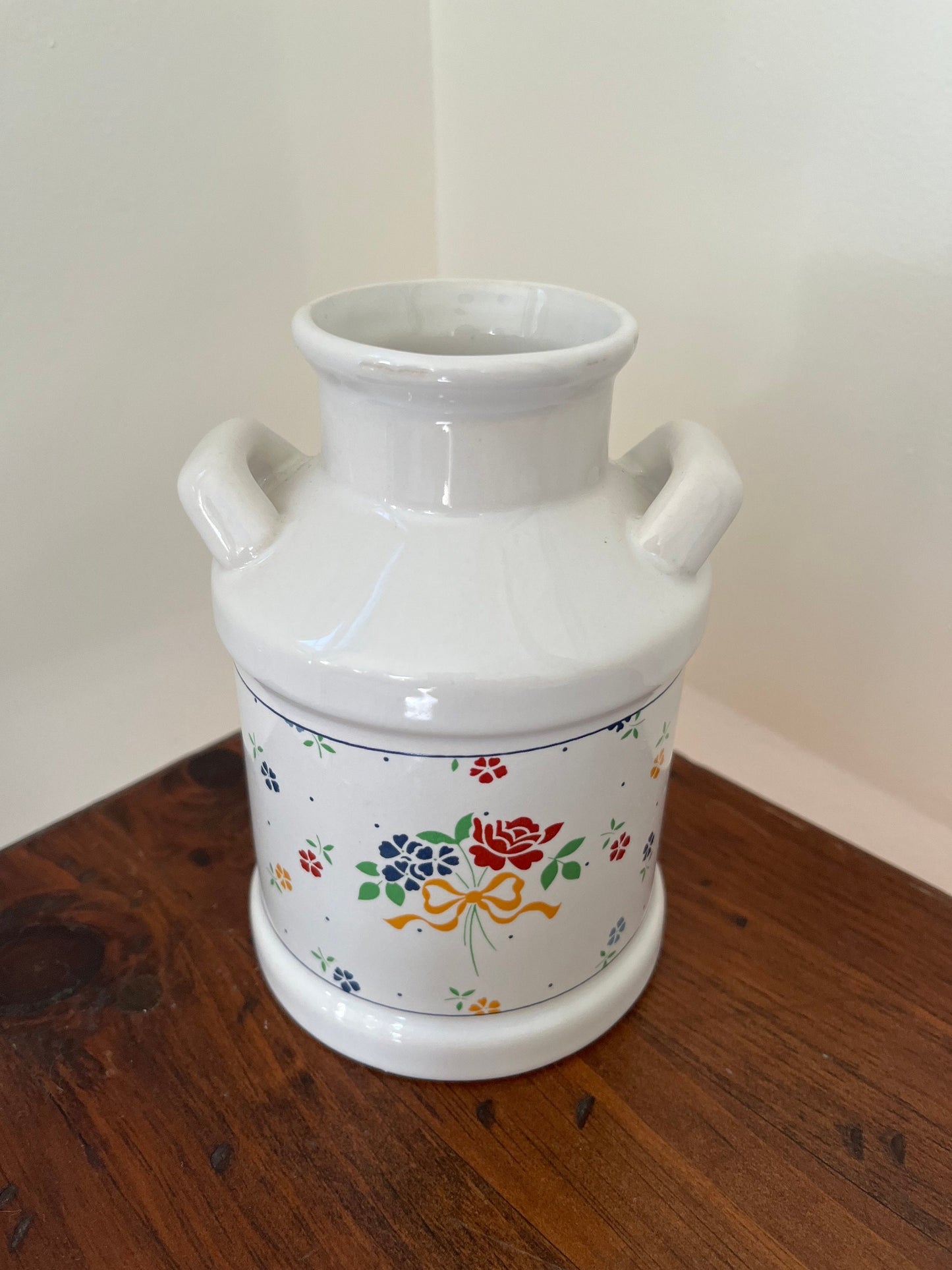 Vintage Milk Jug Vase