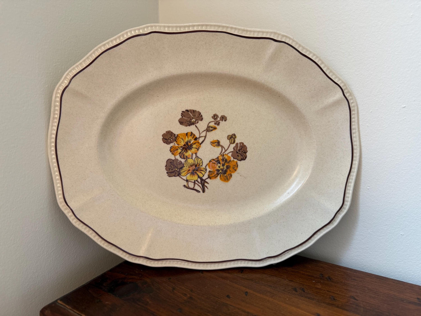 Vintage Kensington Staffordshire Ironstone Platter