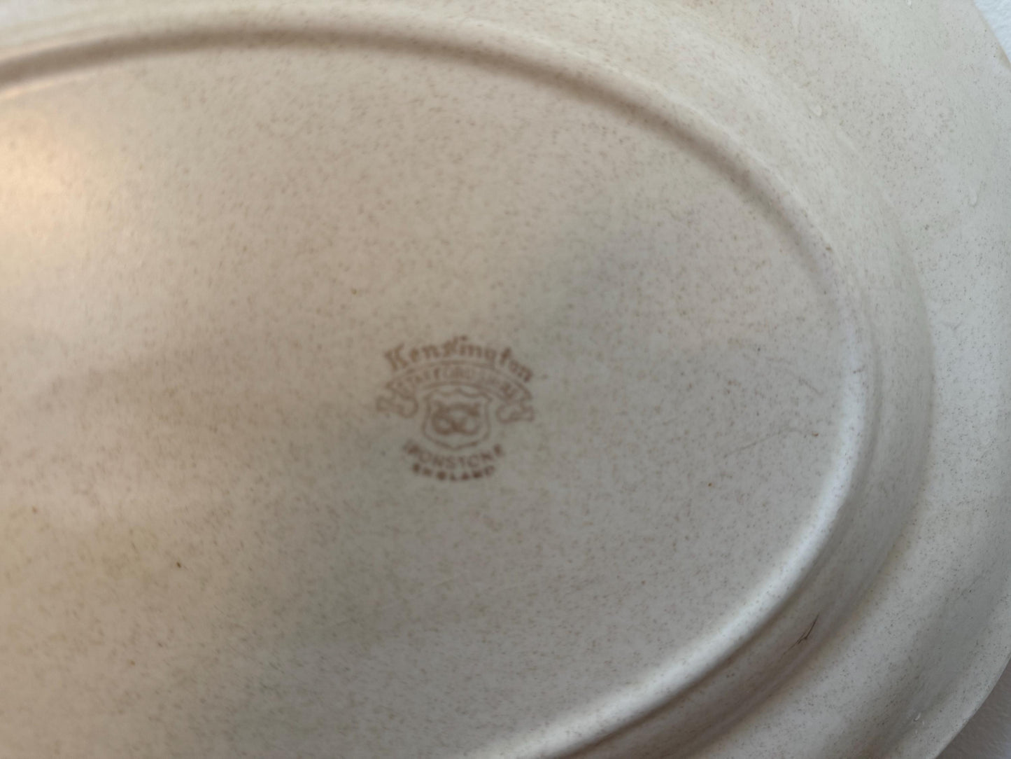Vintage Kensington Staffordshire Ironstone Platter