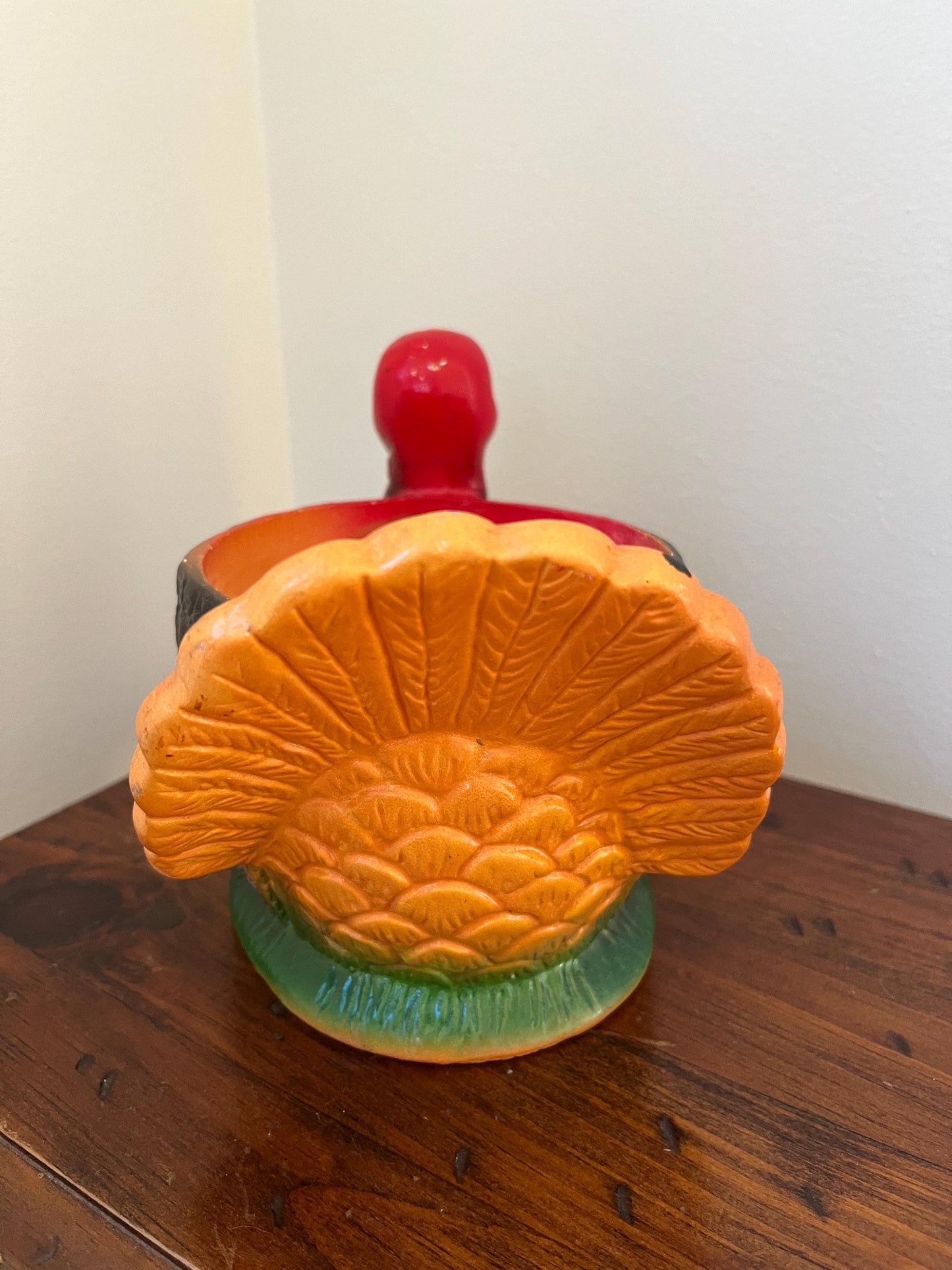 Vintage Ceramic Turkey Planter