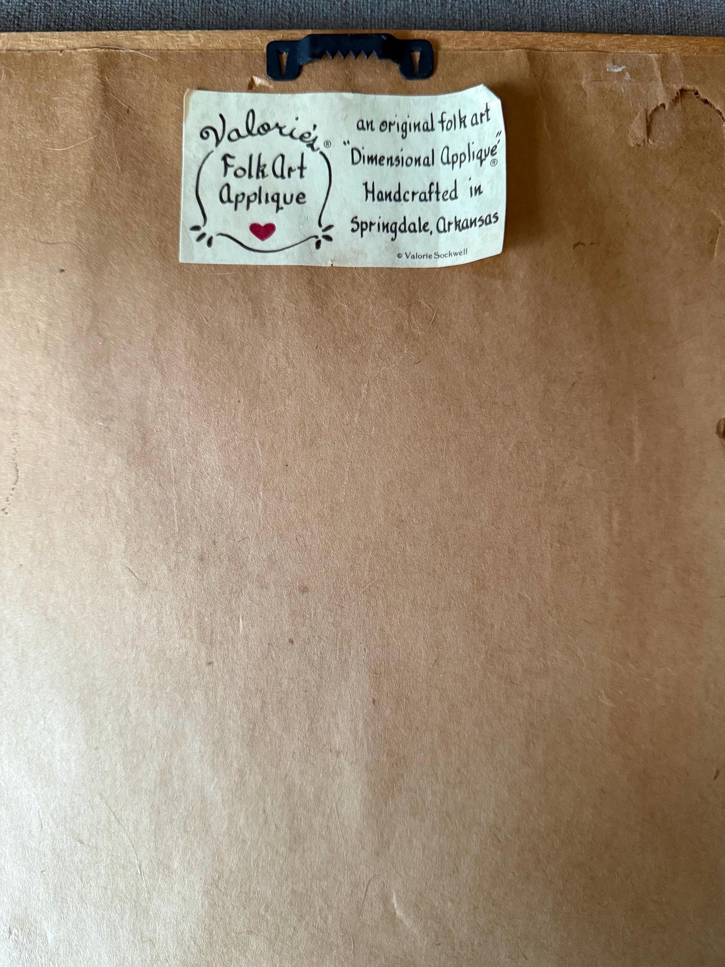 Vintage Framed Appliqué