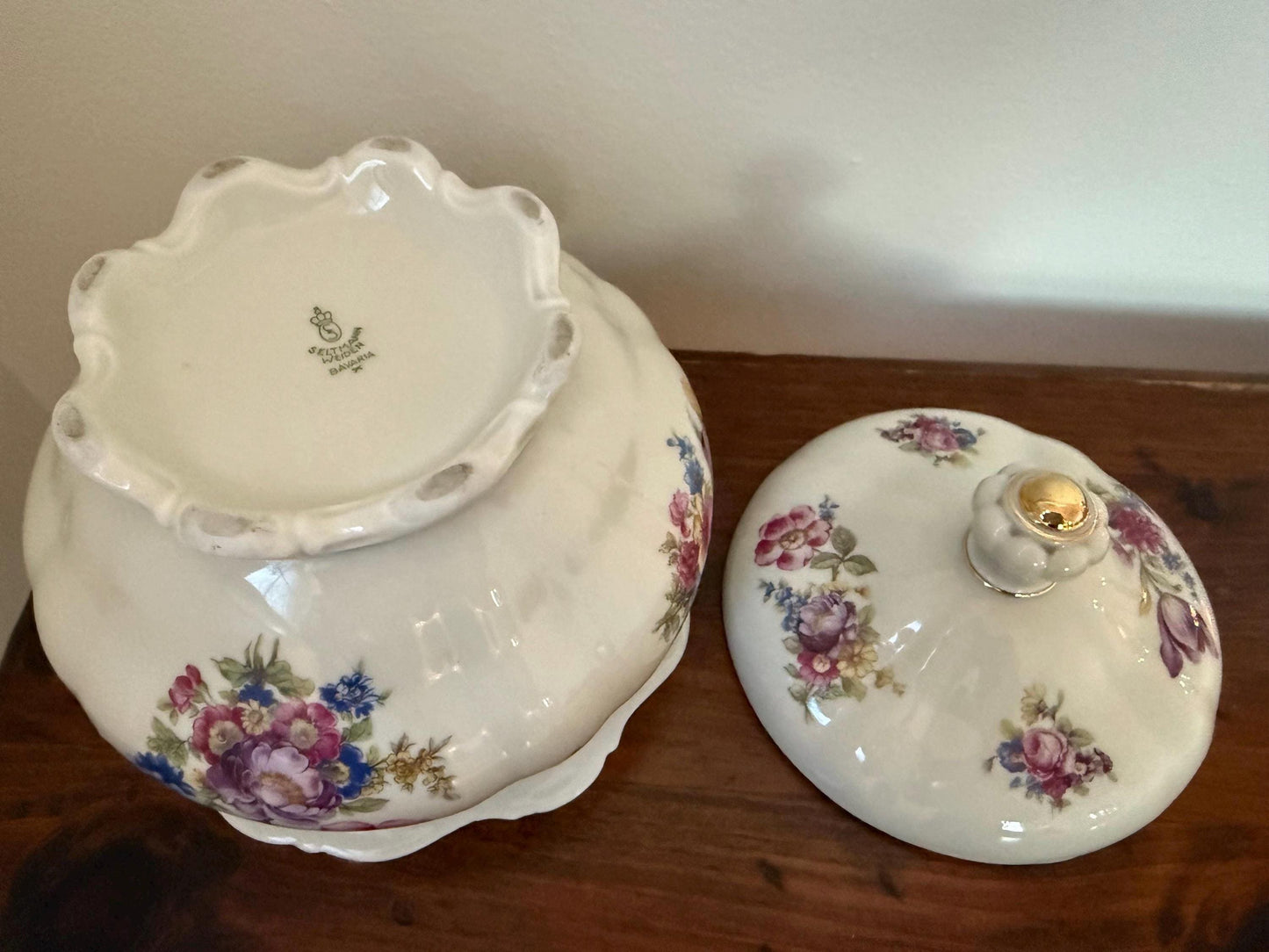 Vintage Seltmann Weiden Bavaria covered dish