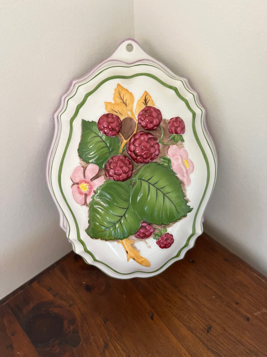 Vintage Le Cordon Bleu fruit mould by The Franklin Mint