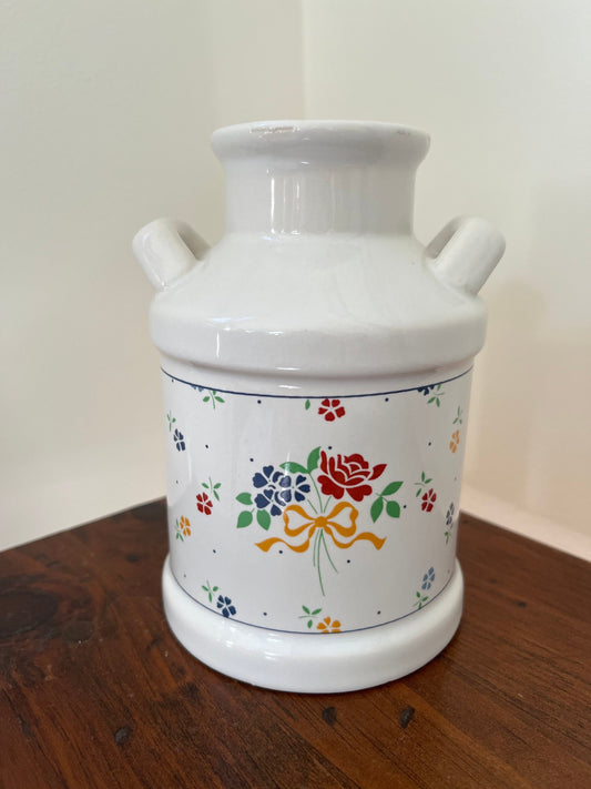 Vintage Milk Jug Vase
