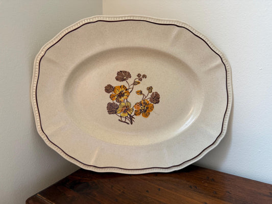 Vintage Kensington Staffordshire Ironstone Platter
