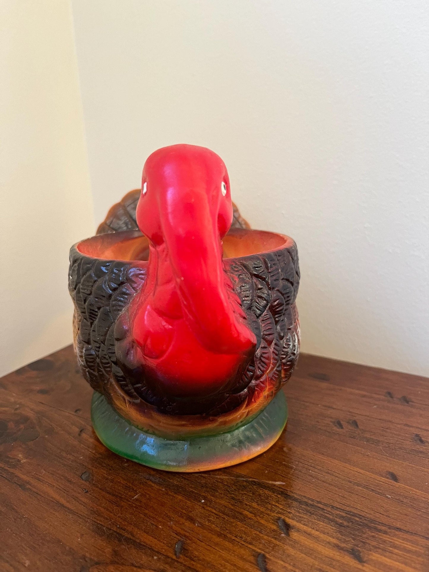 Vintage Ceramic Turkey Planter