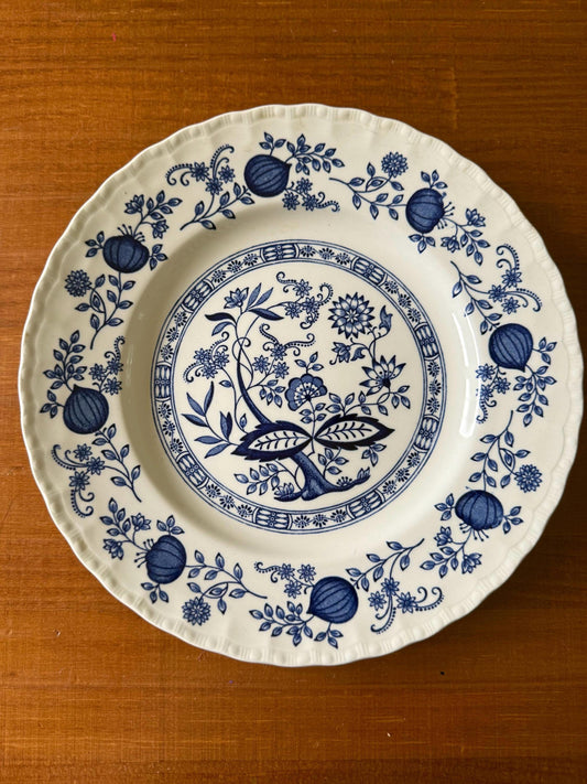 Vintage Wedgwood Blue Heritage Plate