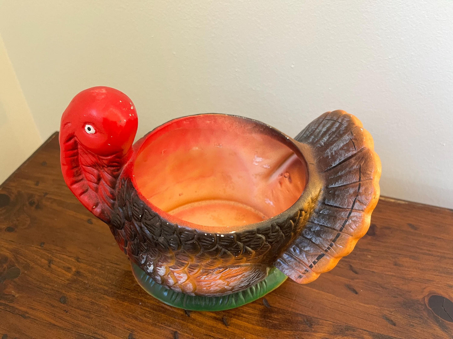 Vintage Ceramic Turkey Planter